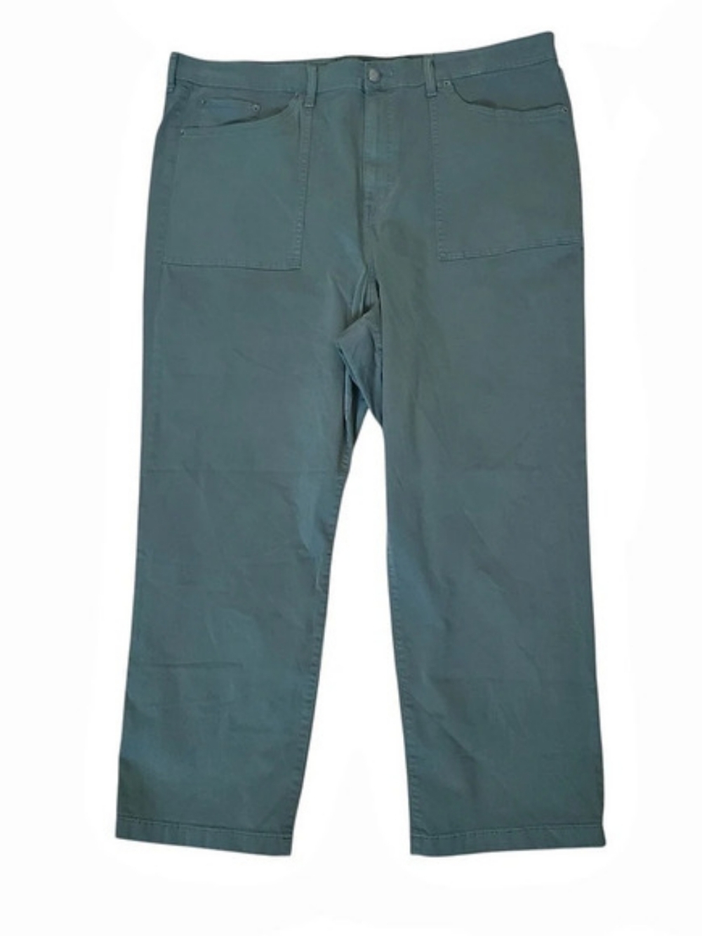 NWT Torrid High Rise Straight Utility Ankle Pants Plus 24R Dark Forest Green